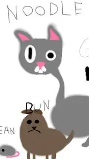 ai character: noodle's world background