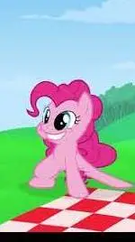 ai character: pinkie pie smile👹 background