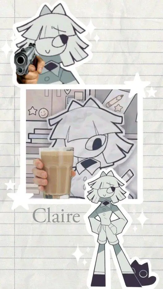 ai character: clarie fpe✏️ background