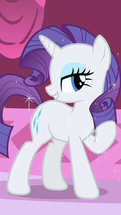 ai character: rarity🌟 background