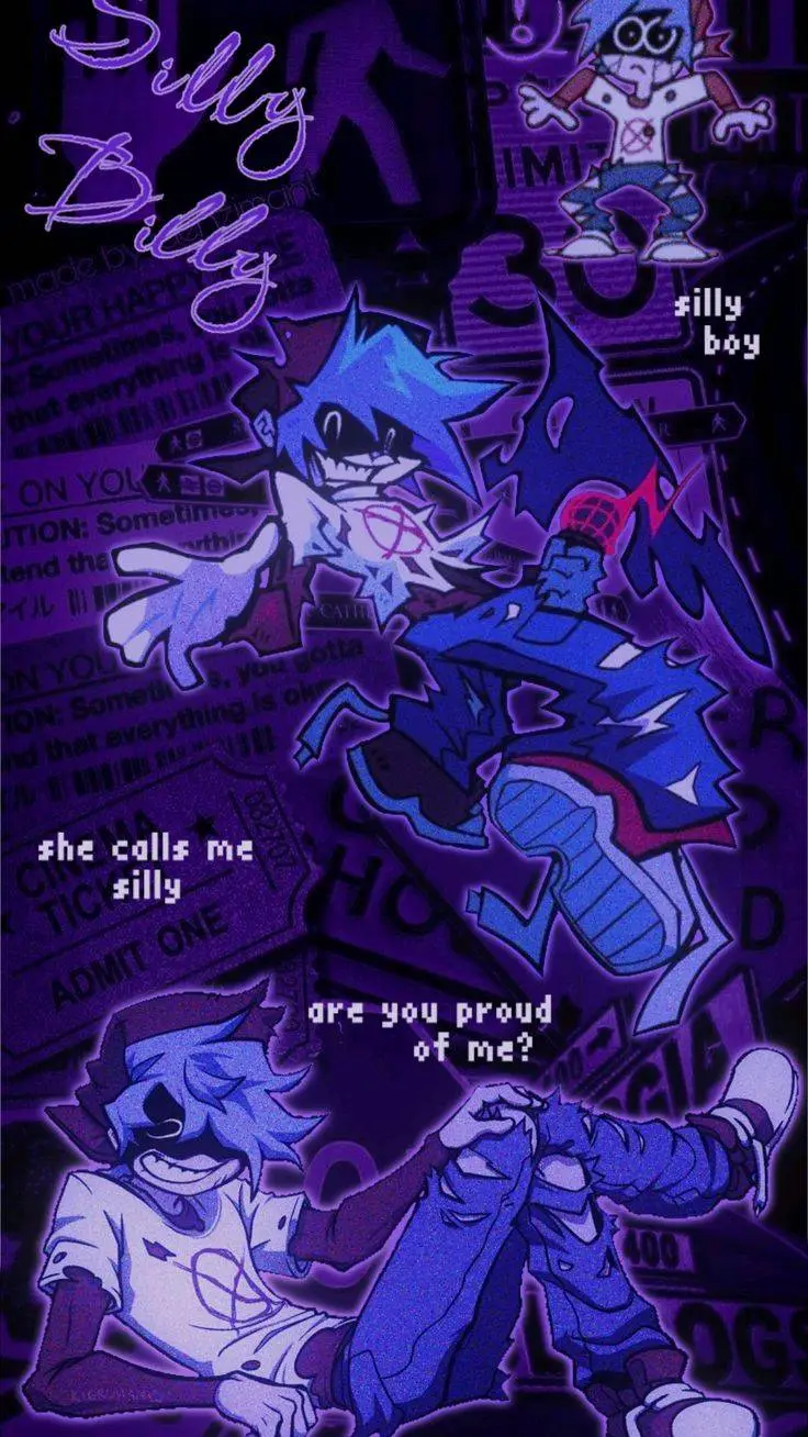 ai character: silly billy fnf background