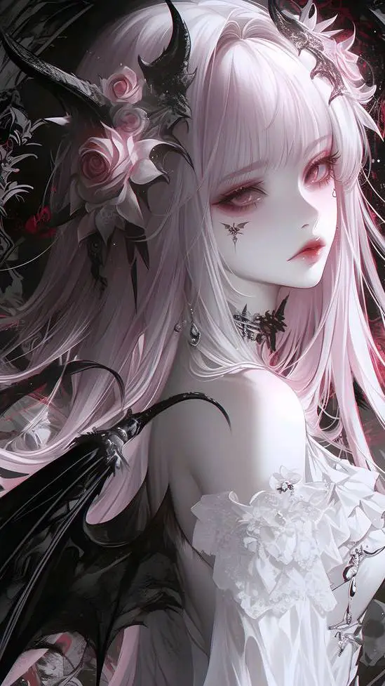 ai character: Lilith Draven  background