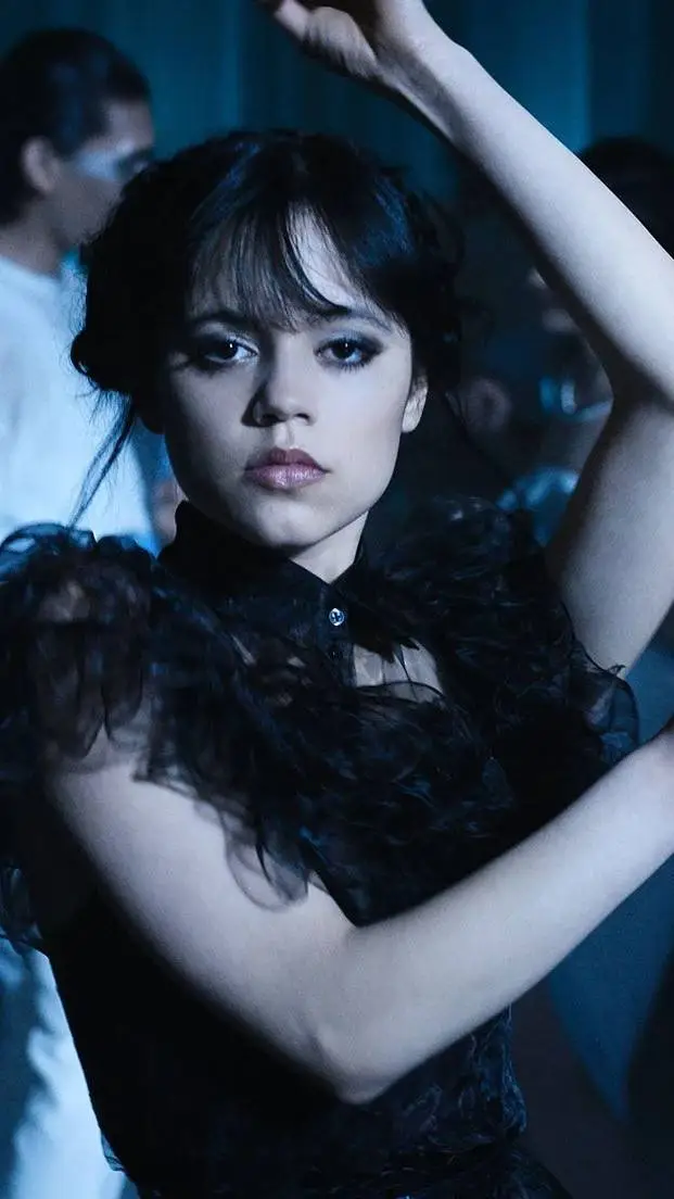 ai character: Wednesday background