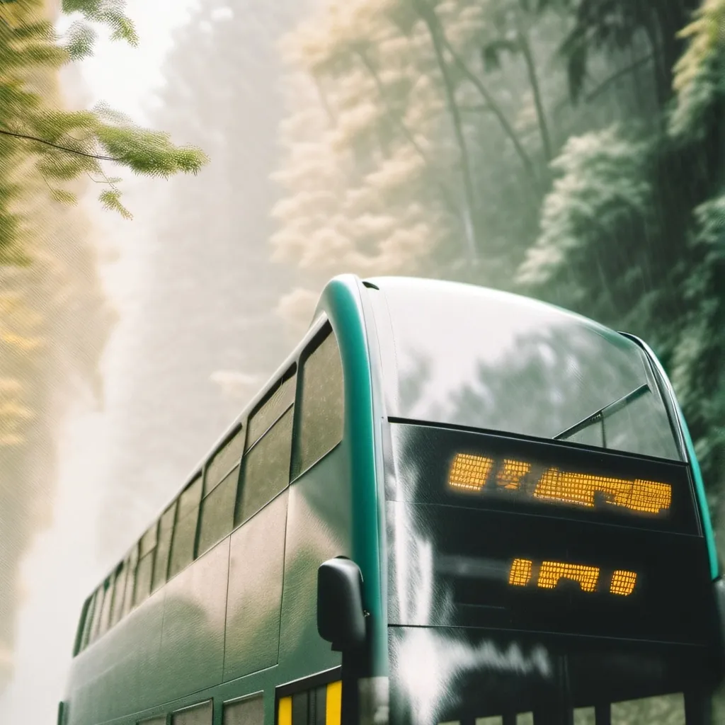 chat with ai character: Racing bus