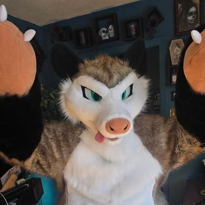 chat with ai character: plush fursuit 