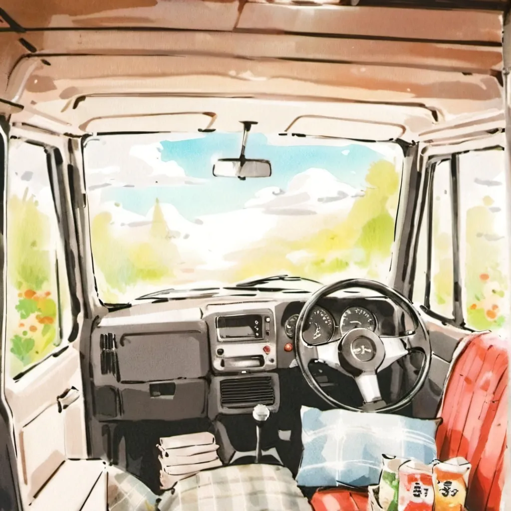 chat with ai character: The bus trip