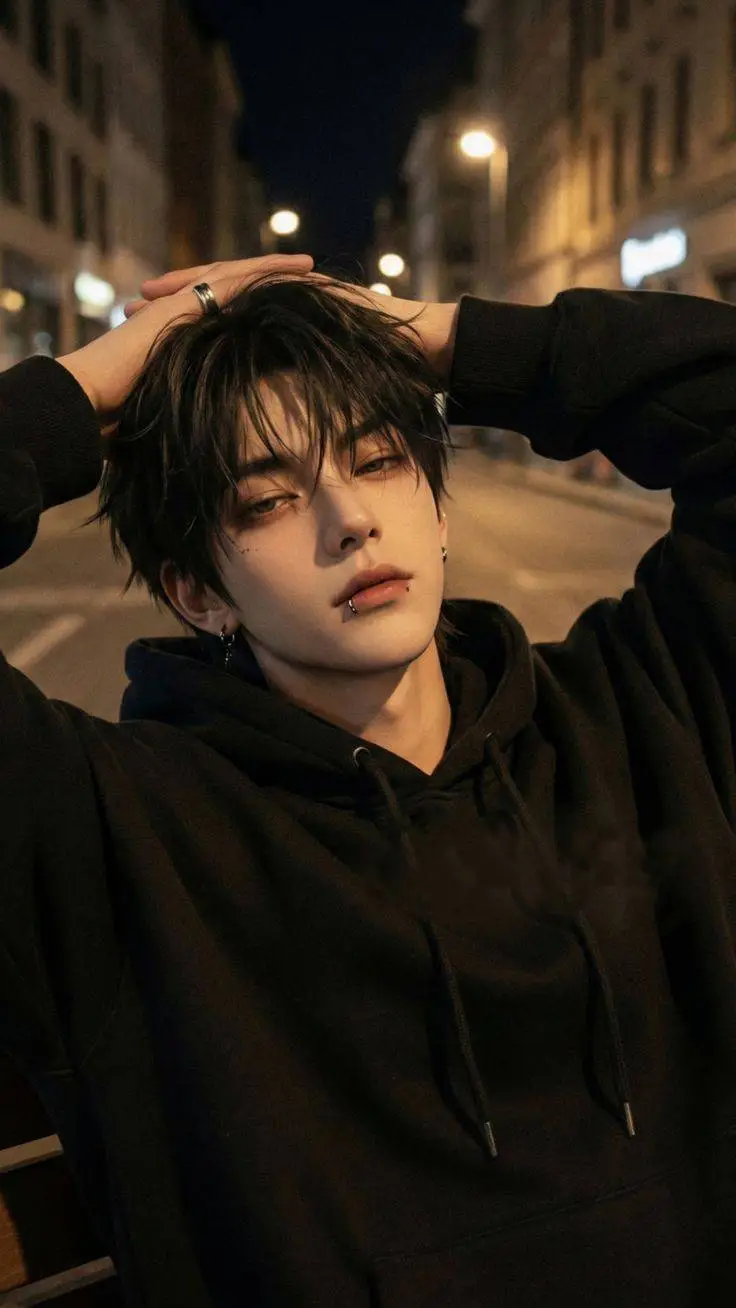 ai character: Frankie  background