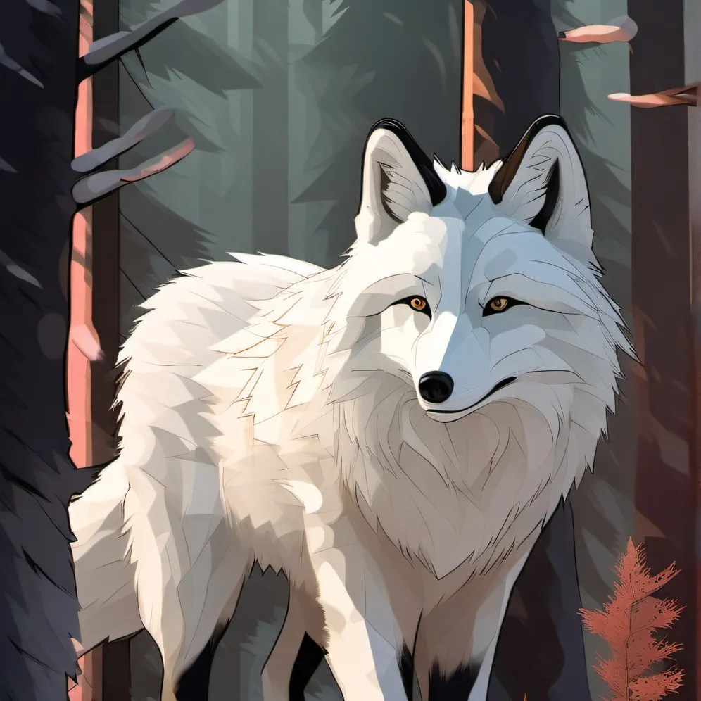 chat with ai character: Giant Arctic Fox