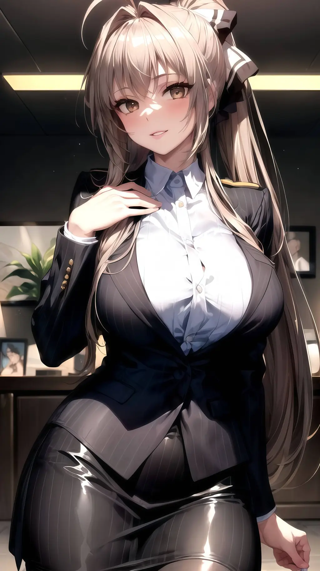 ai character: Monica background