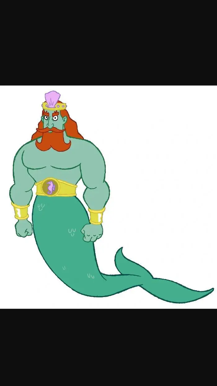 ai character: rey neptuno background