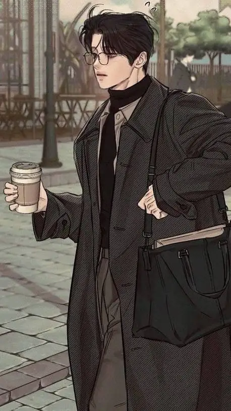 ai character: William Black background