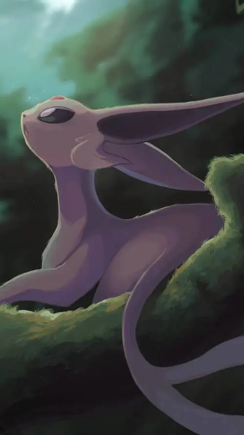 ai character: Sunny the Espeon  background