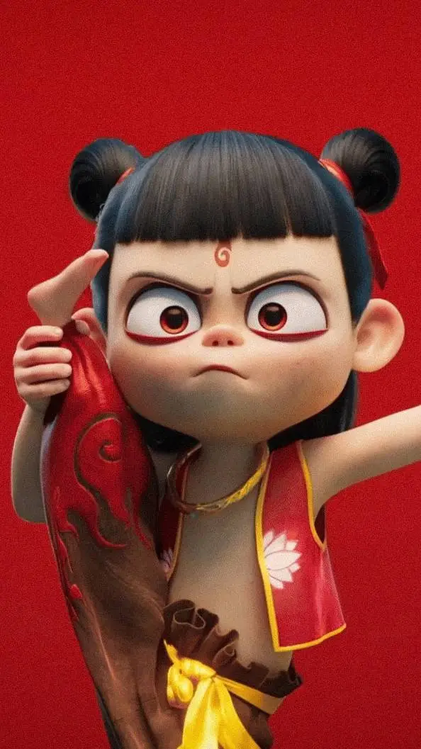 ai character: ne zha background