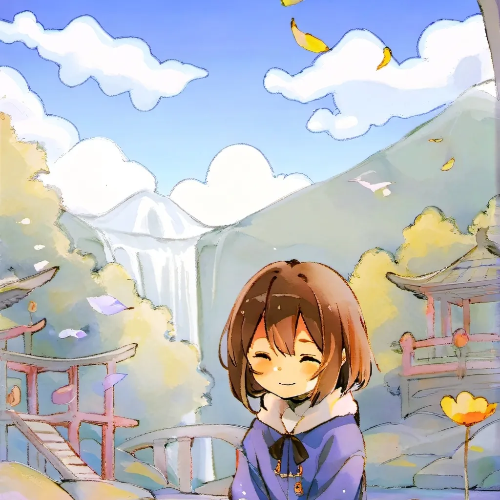 chat with ai character: cute Frisk 