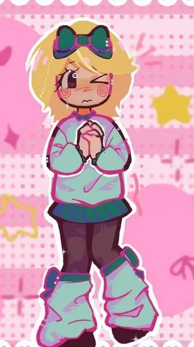 ai character: Neptune princess ! background