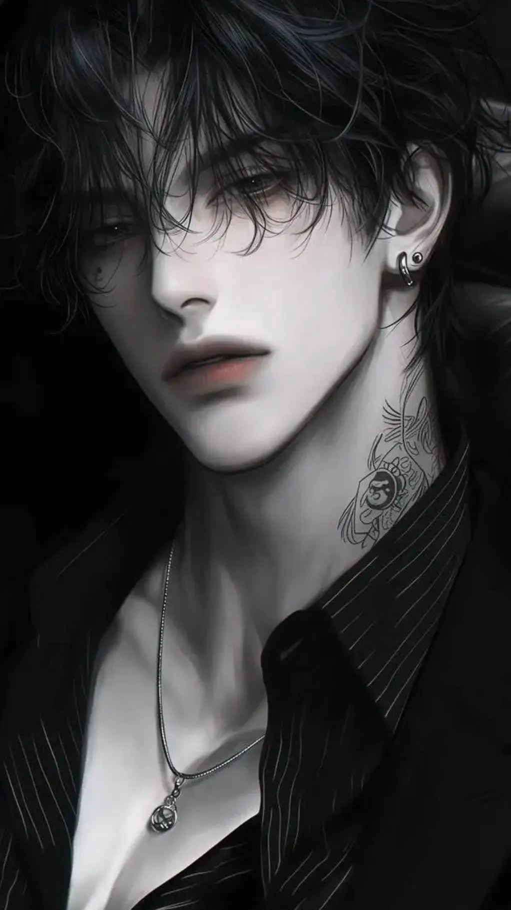 ai character: 🤍Kyle🖤 background