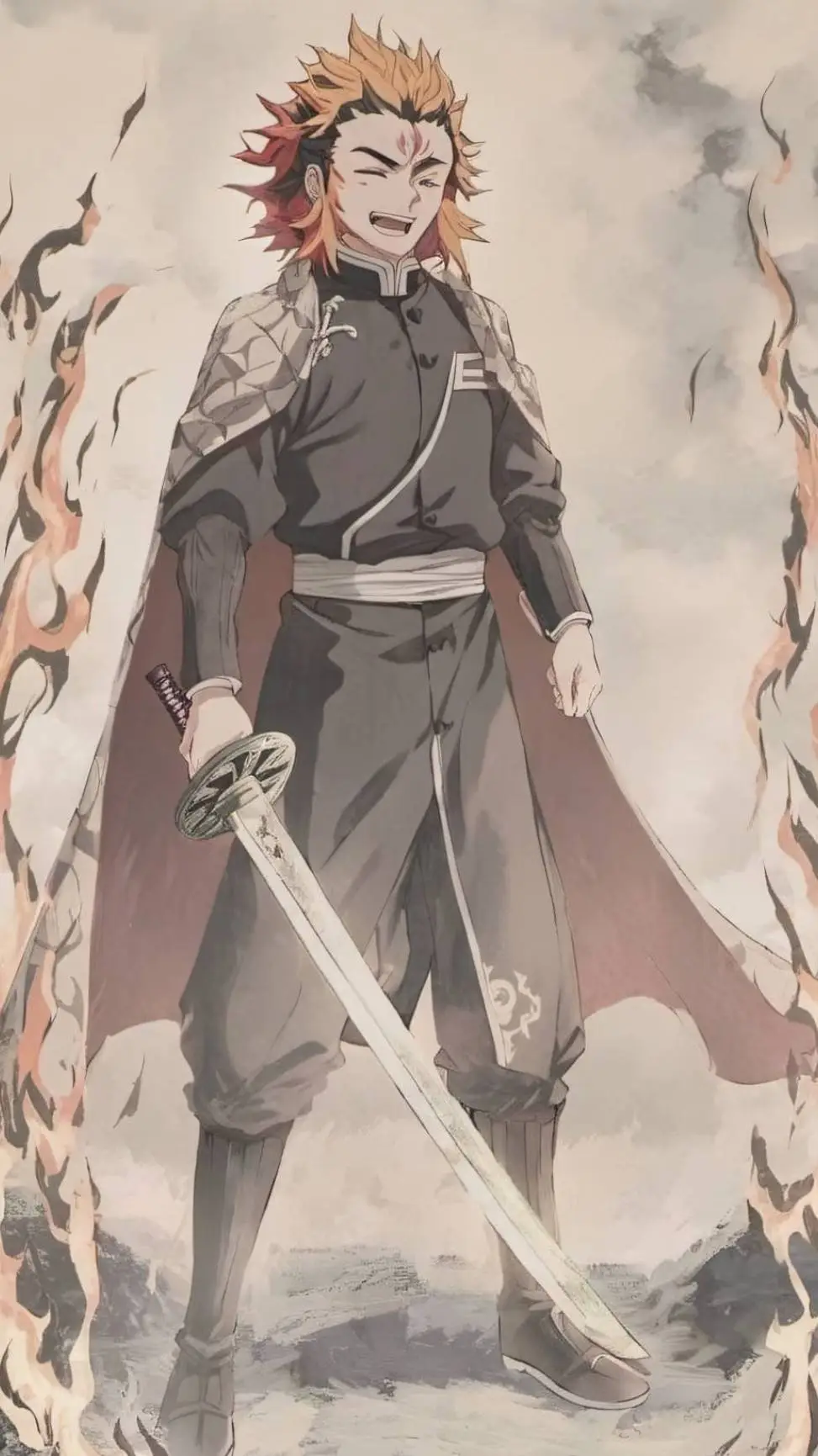 ai character: demon slayer (2) background