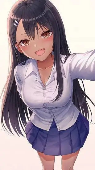 ai character: nagatoro background
