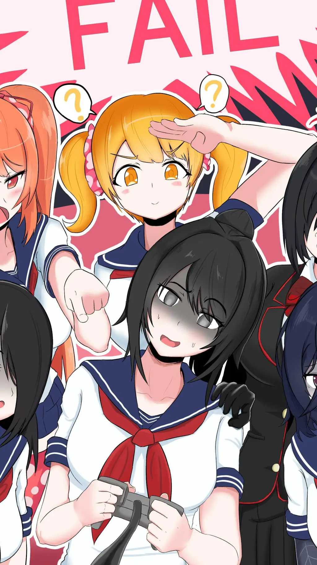ai character: yandere simulator background