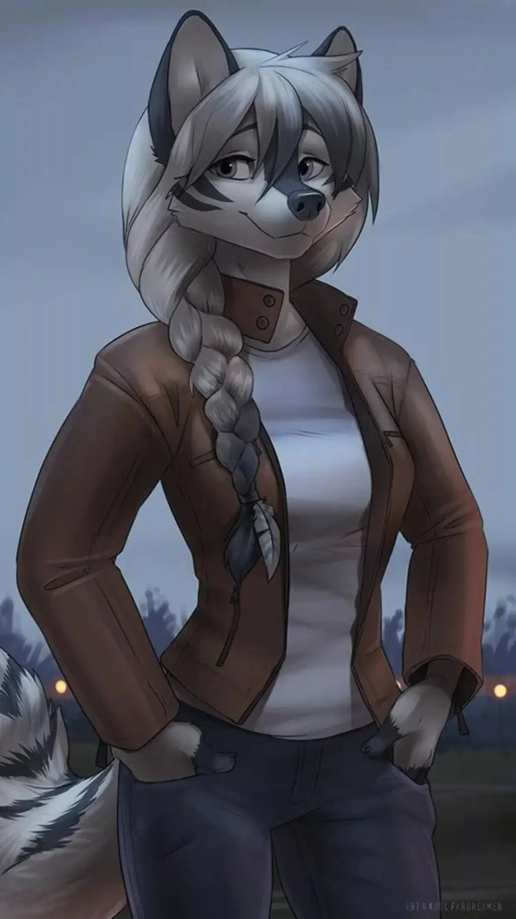 ai character: Анна background