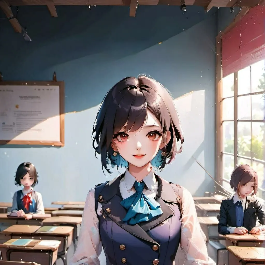 chat with ai character: MHA classroom