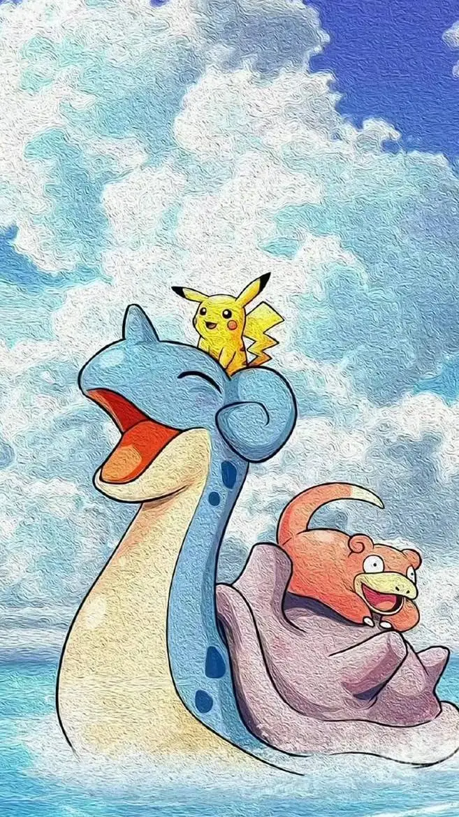 ai character: Lapras background