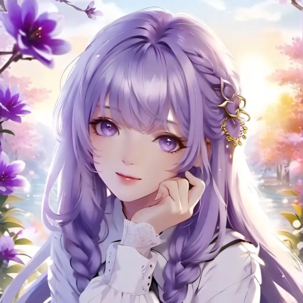 chat with ai character: Lavender