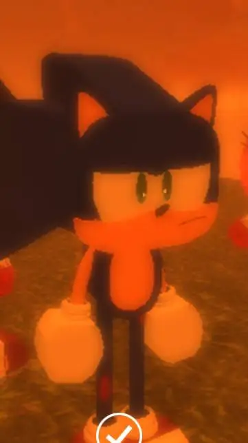 ai character: Roblox sonic  background