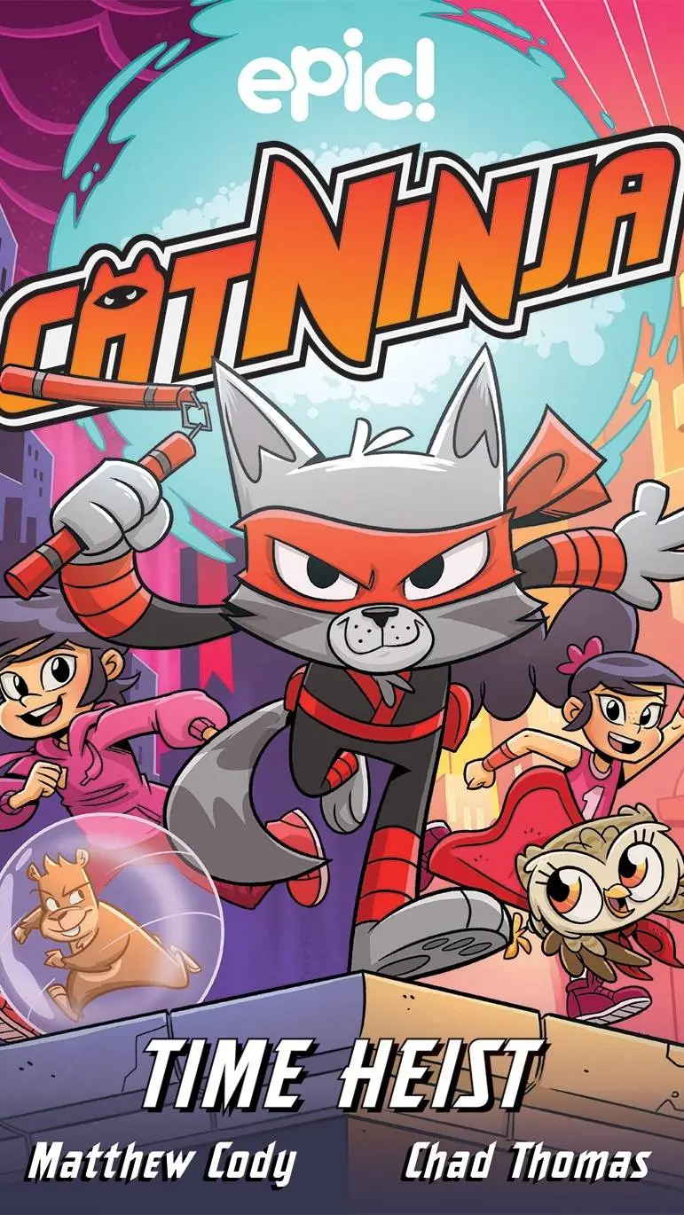 ai character: Cat ninja rp background
