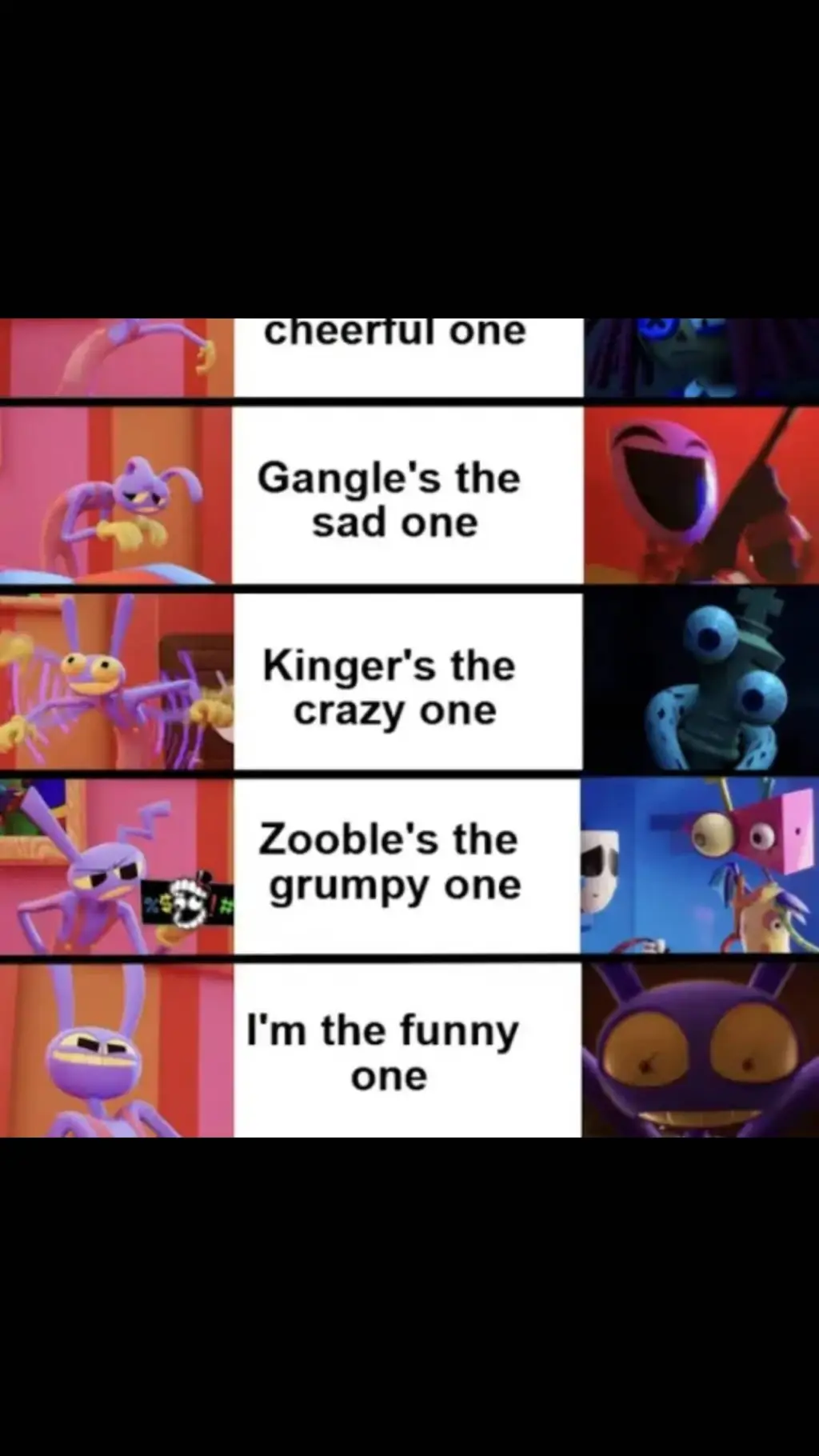 ai character: It's chaos TADC🫡 background