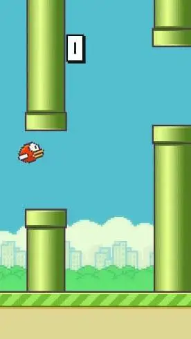 ai character: FlappyBirdFreakOut background