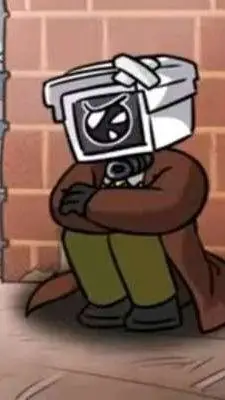 ai character: Brown  background