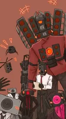 ai character: Base Speakerman  background
