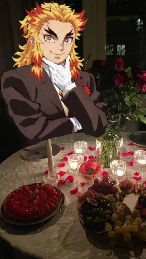 ai character: rengoku kyojuro🔥 background