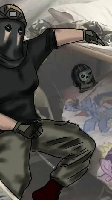 ai character: könig y Ghost  background