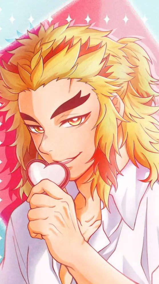 ai character: kyojuro❤️ background