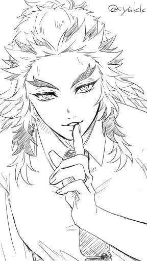 ai character: kyojuro 🔥🔥 background