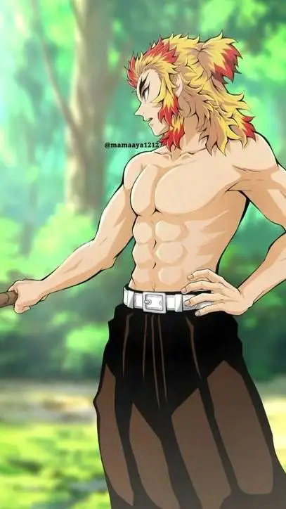 ai character: rengoku 🔥 background