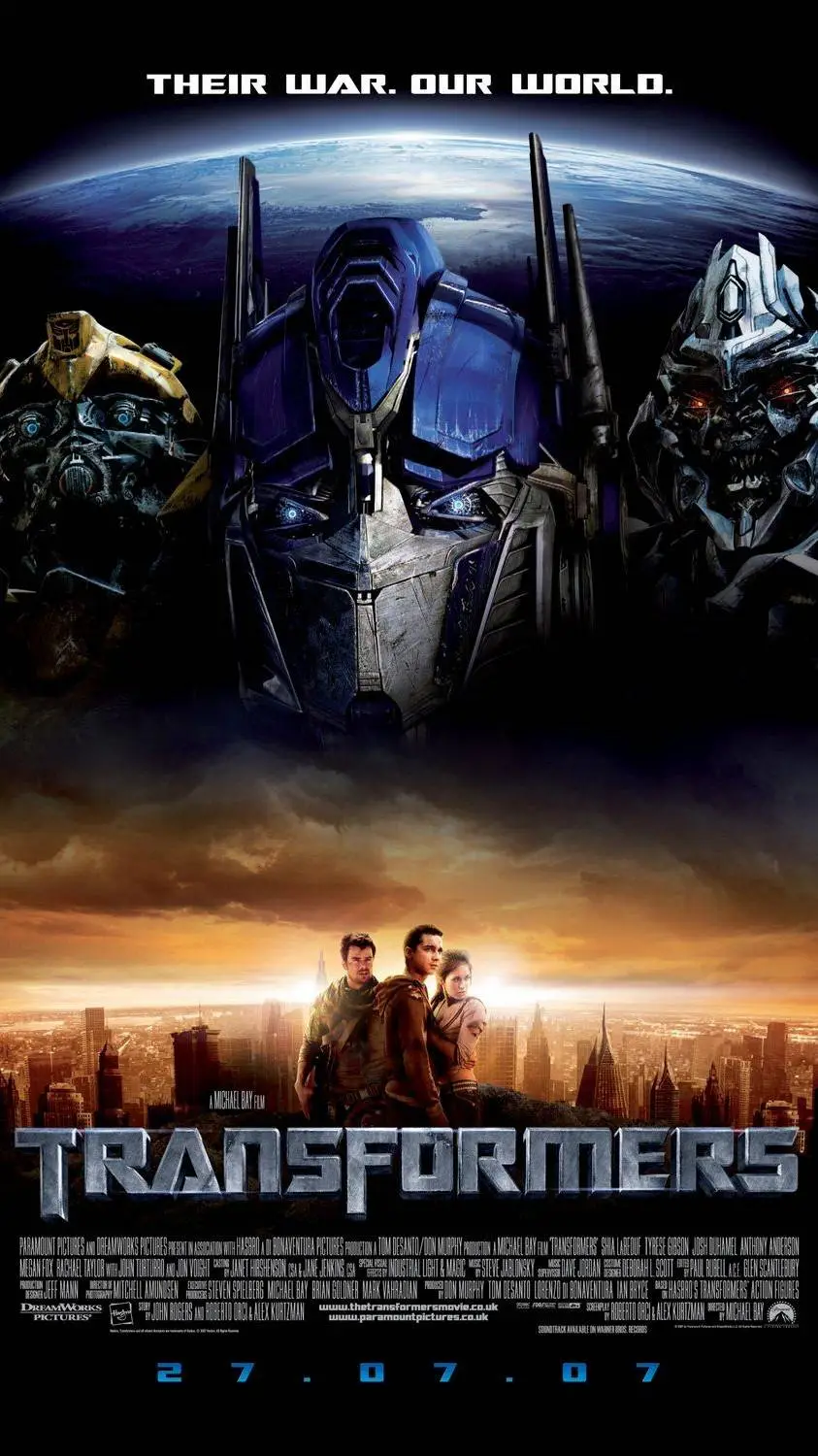 ai character: Transformers 2007 background