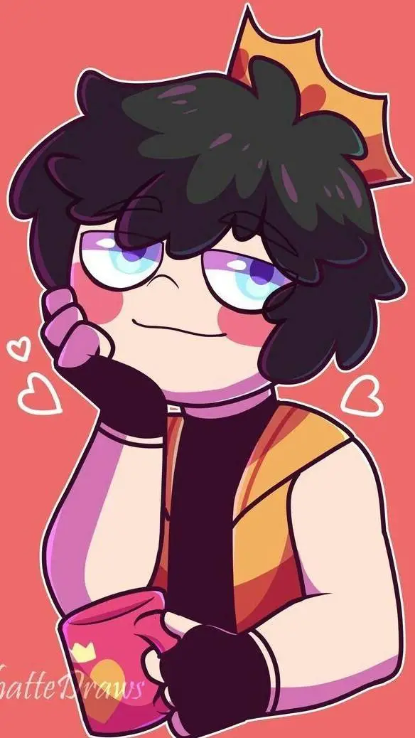 ai character: ☕🧡_Trollino_🧡👑 background