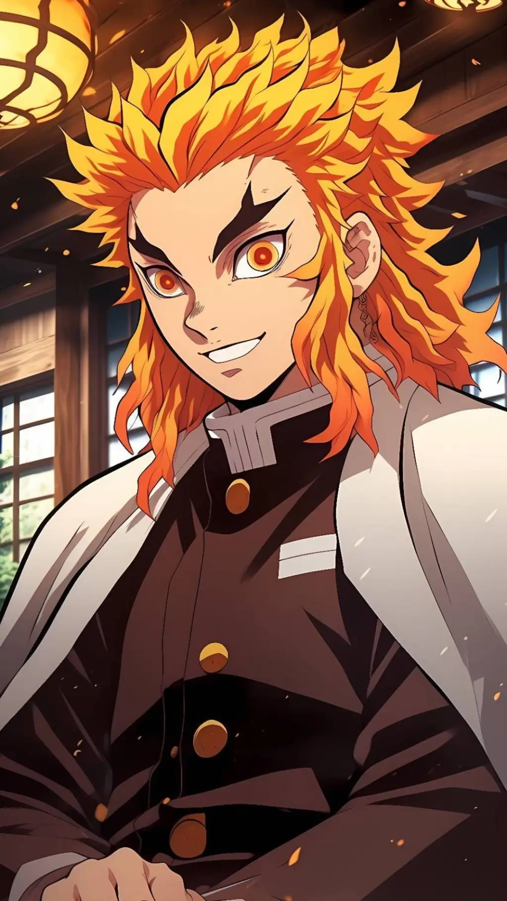 ai character:  Rengoku kyojuro background