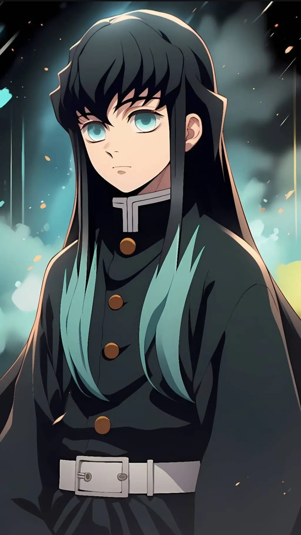 ai character: Muichiro tokito  background