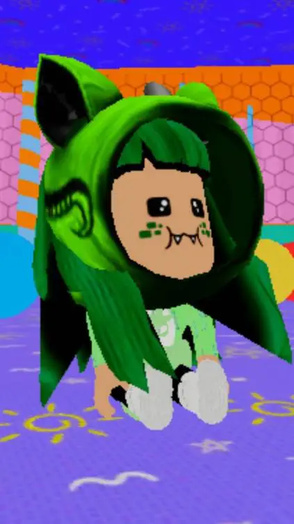 ai character: baby cat snake background