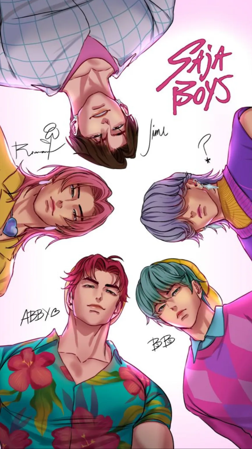 ai character: KPDH(GRWM night)  background