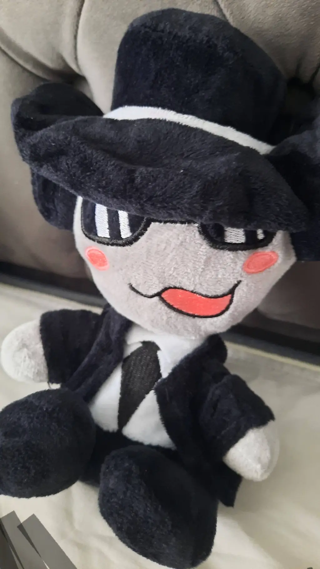 ai character: plushie chance background