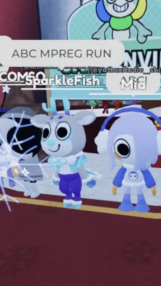 ai character: abc for mpreg run! background