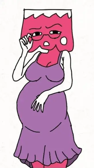 ai character: Brightney (prego) background
