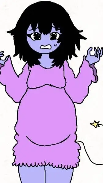 ai character: Luna(prego) background