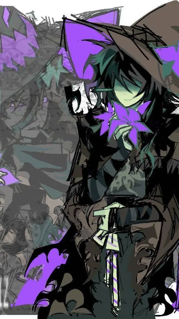 ai character: 💠azure💠 background