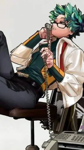 ai character: MHA timeskip background